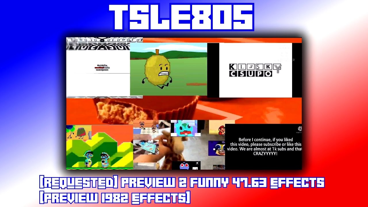 REQUESTED] Preview 2 Funny 47.63 Effects [Preview 1982 Effects