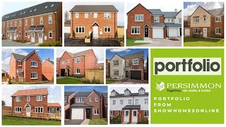 The Persimmon Homes UK Portfolio Of House types by Showhomesonline