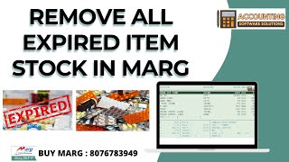 How To Remove All Expired Item Stock In Marg Erp Software Step By Step In Hindi Buy 8076783949