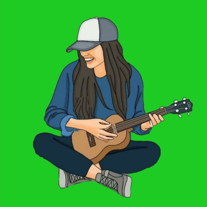 Greenscreen main gitar