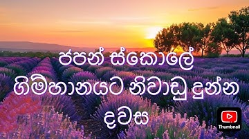 මාත් එක්ක ස්කොලේ ඉවර වෙලා වටයක් යමු | ජපන් ස්කොලේ ගිම්හාන නිවාඩුව | ගකුහි කොළ 45 ක්‌ ගෙවුවා 🥺