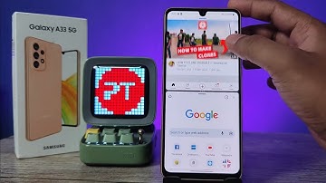 How to use Split Screen in Samsung Galaxy A33 5G