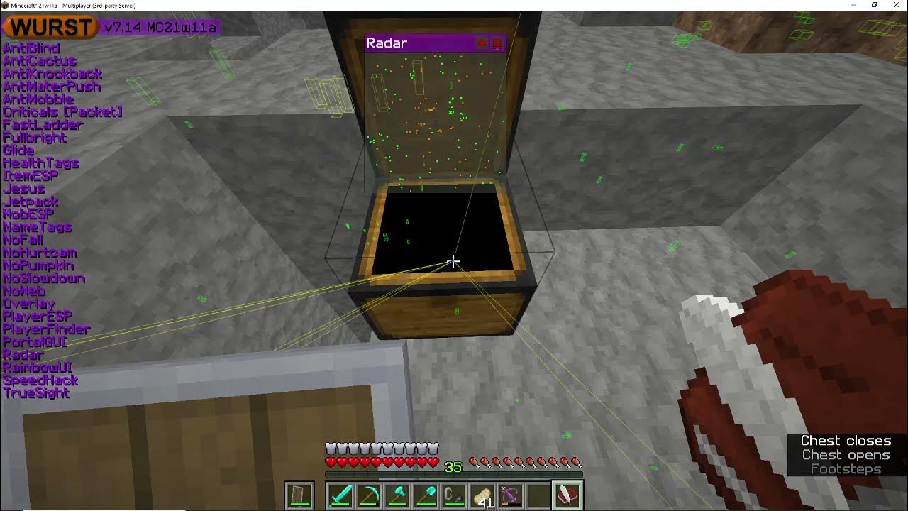  patched in 1 17 and above how to dupe on minecraft with wurst client