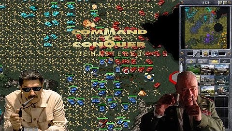 C&C Red Alert Remastered 2v2v2v2 Online - All that glitters