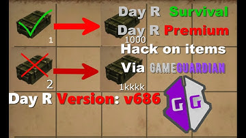 How hack Day R Survival on endless items #1 via GameGuardian