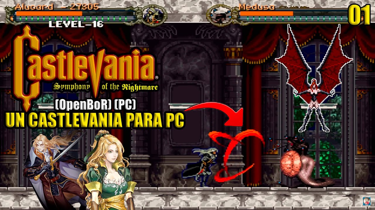 Castlevania Symphony of The Nightmare Ep.01 PRIMERAS IMPRESIONES