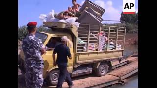 Famous WRAP Displaced return home, families view damage, clean up Profile