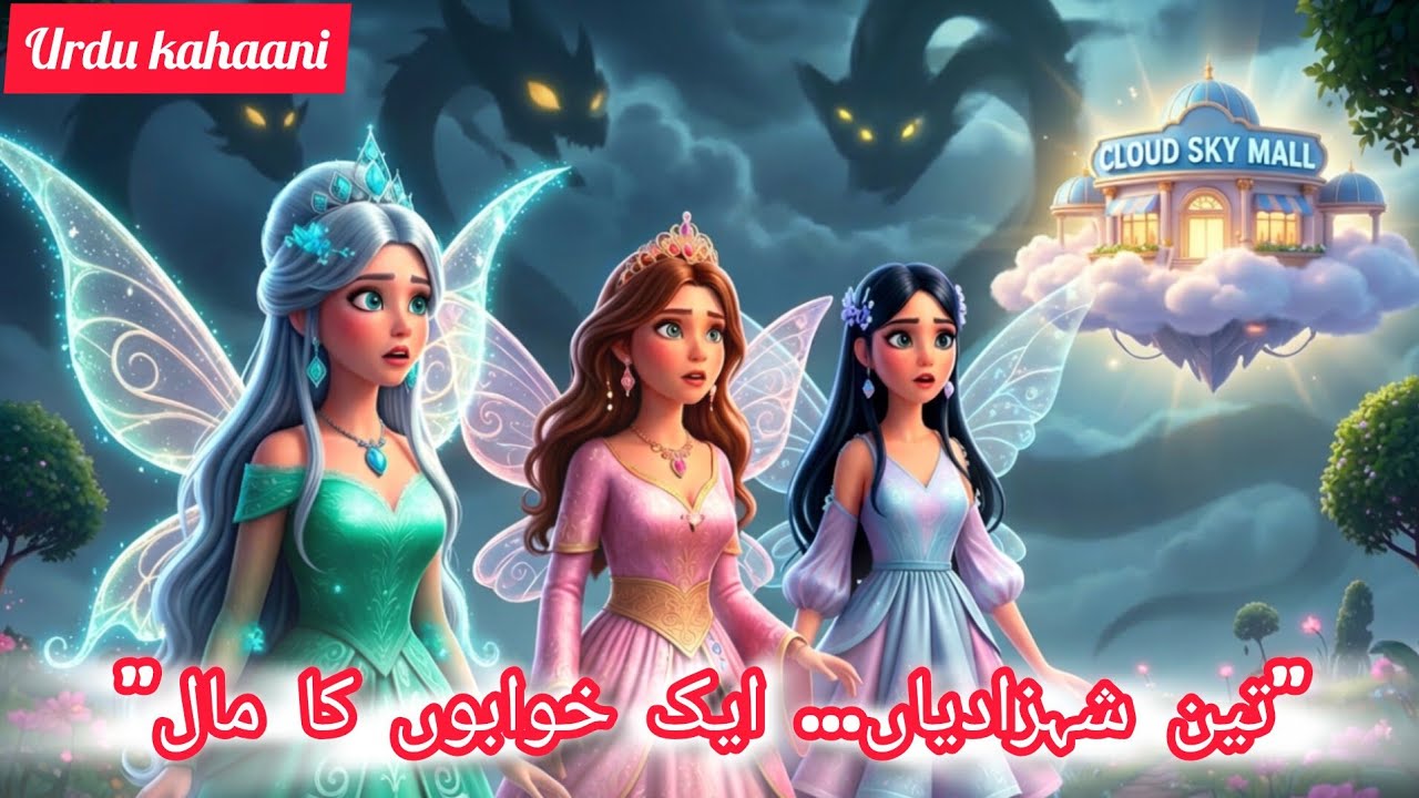 Cloud Sky Mall Episode 2 تین شہزادیاں اور سانپ شہزادوں کا سایہ | Urdu /Hindi Fantasy Story