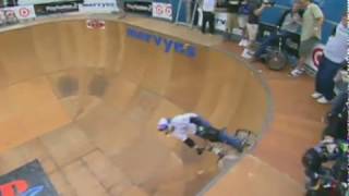 BMX Bowl Contest Runs