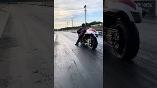 Clutch Malfunction! ~ Procharged Suzuki Hayabusa Blasts Down The Drag Strip Unexpectedly!!!