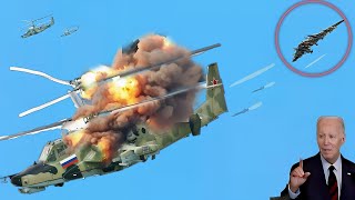 Horrifying Moment, 5 Russian KA52 Helicopters Destroyed by US LaserArmed Fighter Jet  ARMA 3