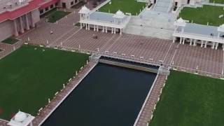 Information SkyFox Drone evening flight over the BAPS Shri Swaminarayan Mandir in Lilburn, GA Update