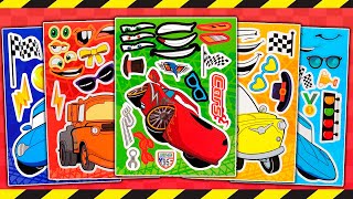 Cars Disney Sticker Book Join Lightning Mcqueen And Friends On An Exciting Adventure