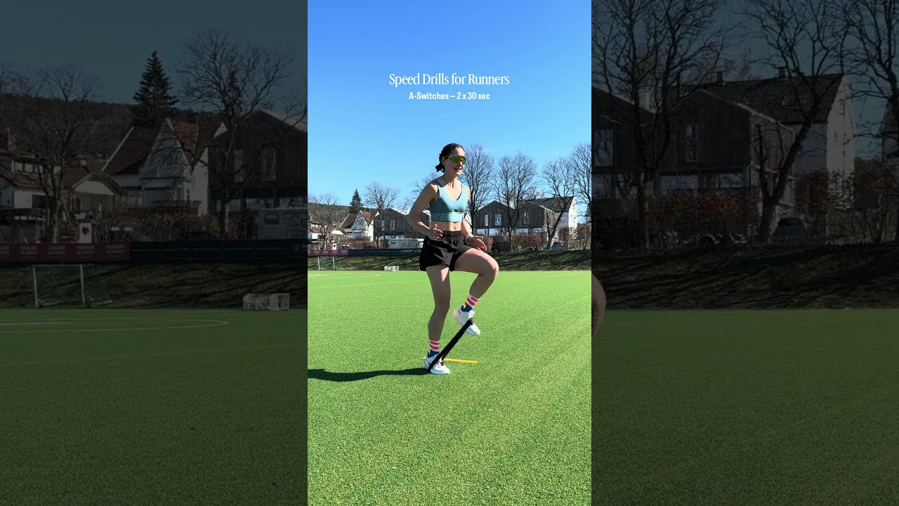 Speed Drills For Runners ⚡️ #runningdrills