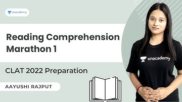 Reading Comprehension Marathon 1 | CLAT | Aayushi Rajput | Unacademy CLAT