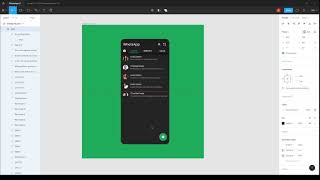 Design With Me | WhatsApp | Figma screenshot 5