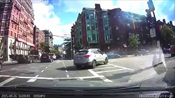 Caught on a Dashcam - Fender Bender Accident - BlackVue DR650GW-2CH