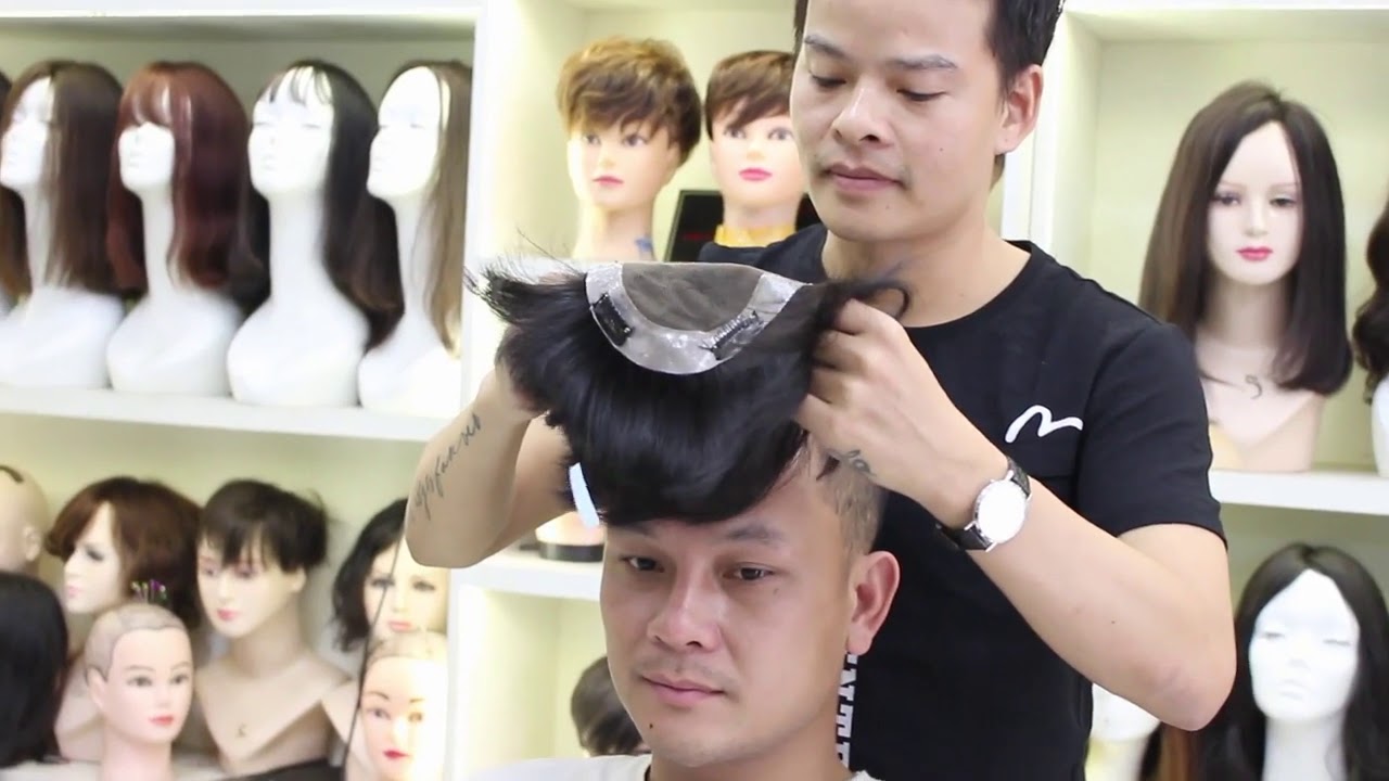 Cách sử dụng tóc giả namhướng dẫn sử dụng tóc giả nam chi tiết