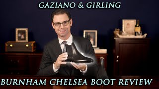 The Most Comfortable Formal Boots In The World? Gaziano & Girling's Chelsea Boot 👞 | Kirby Allison