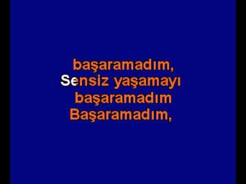 BAŞARAMADIM KARAOKE AZER BÜLBÜL