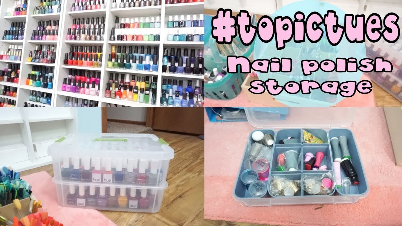 How I Store/Display My Nail Polish | 