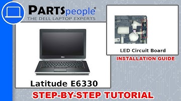 Dell Latitude E6330 (P19S001) LED Circuit Board How-To Video Tutorial