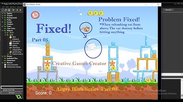 Make a angry birds game in Game maker studio part :05