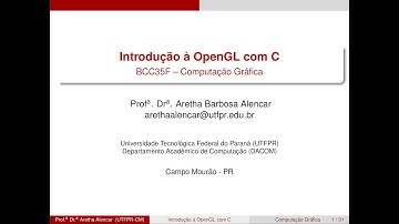 BCC35F - 3. Introdução à OpenGL com C