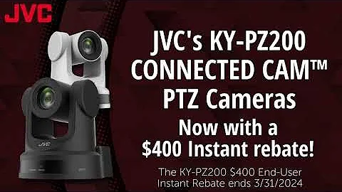 JVC KY-PZ200 - $400 Instant Rebate (Limited Time)