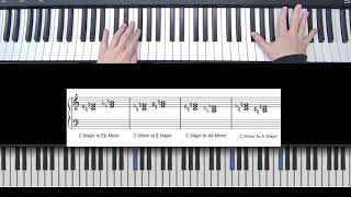 Chromatic Mediants Made Easy Part 8 Minor to Major or Reverse