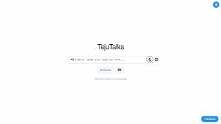 TejuTalks AAC - One Click Answer -Part 1
