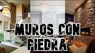 DECORACIÓN DE MUROS CN PIEDRA: INTERIORES Y EXTERIORES | En Casa con La Tía Milly