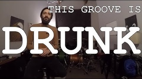 Drunk Hiphop Groove (like J Dilla / Chris Dave) - Drum Lesson