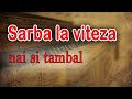 SARBA LA VITEZA - la Nai si Tambal