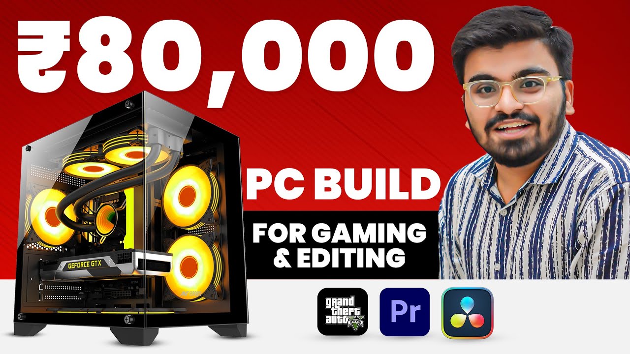 80 000 RS Pc Build For Video Editing 4k Video Editing PC Build 2026 