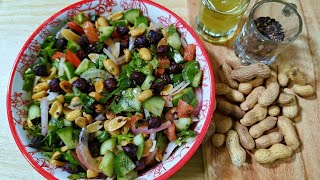 High Protein Winter Salad For Weight Loss | How To Make High Protein Salad
