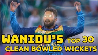 Wanindu Hasaranga best clean bowled clips #cricket #srilanka #srilankalegends #wanindu_hasaranga