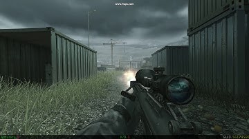 COD4 Fully Auto Barret .50 Cal