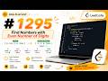 LeetCode 1295: Find Numbers with Even Number of Digits | O(n) Solution in C++