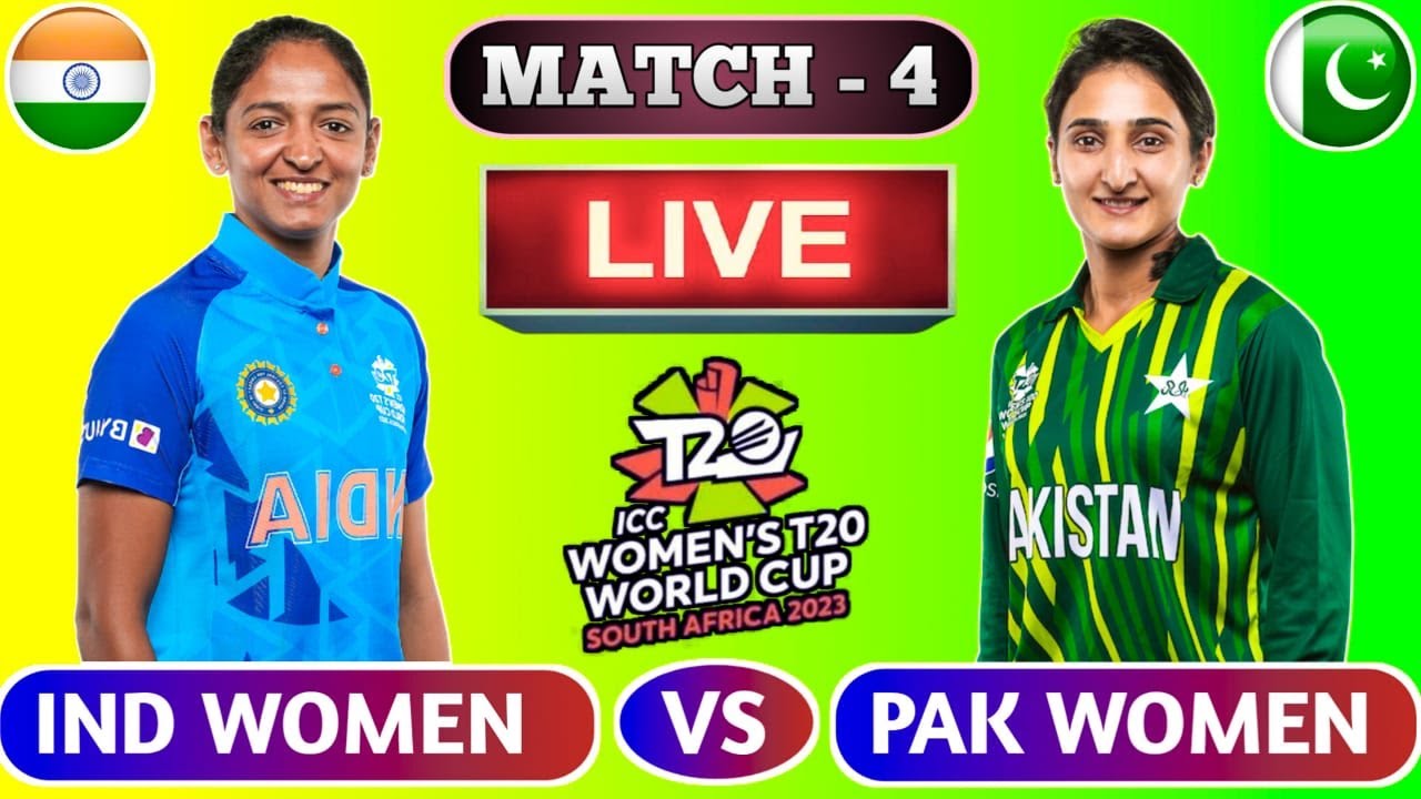 🔴Live India Women vs Pakistan Women INDW vs PAKW Live Cricket Scores