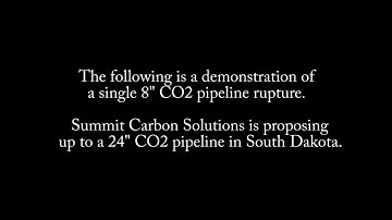 CO2 Pipeline Rupture
