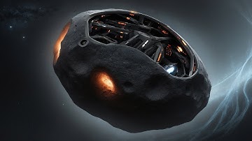 Timelapse: Building a Mega Asteroid Base