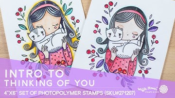 Intro to Thinking of You Stamp Set