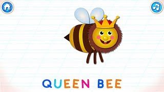 Learn ABC | Q is For QUEEN BEE | Educational Games For Kids & Toddler screenshot 3