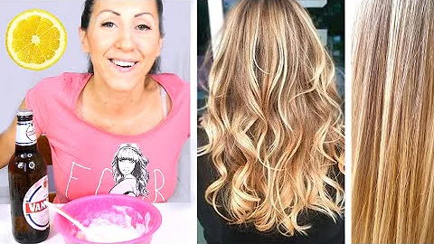 Come decolorare i capelli a casa naturalmente?