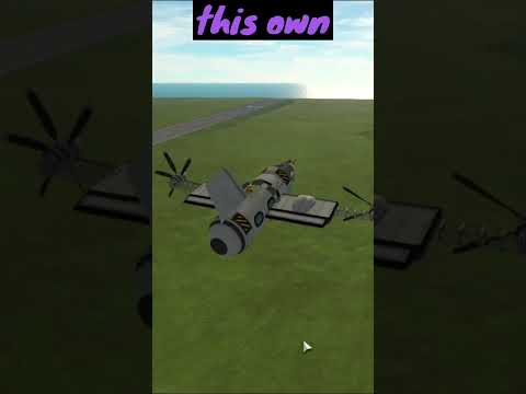 The Most USEFUL VTOL Ever!? - Quick Builds Ep.1 - Electric VTOL #shorts #kerbalspaceprogram