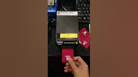 SAFLOK model 4 encoder problem