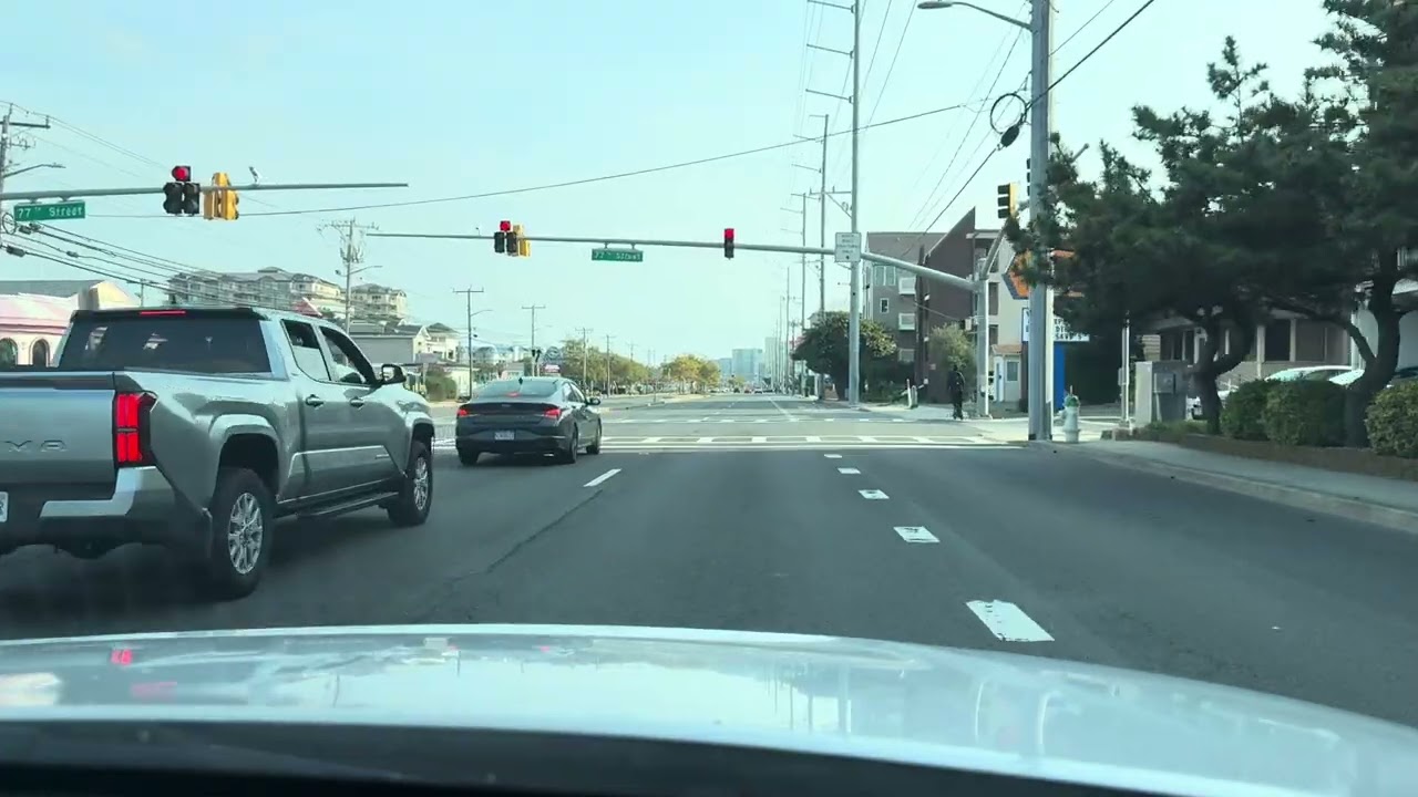 Let’s drive through Ocean City Maryland + Fenwick Island and Bethany Beach Delaware