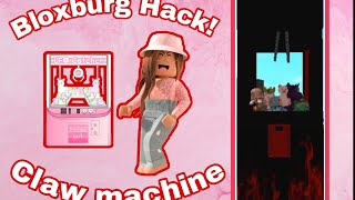 Claw machine hack (bloxburg) (Roblox)