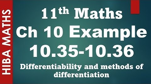 11th maths chapter 10 example 10.35-10.36 tn syllabus hiba maths